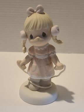 Precious Moments Collectors Club Porcelain Girl Figurine
